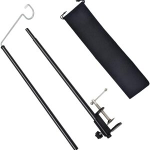 Folding Camping Lantern Stand for Outdoor Lighting and Hanging