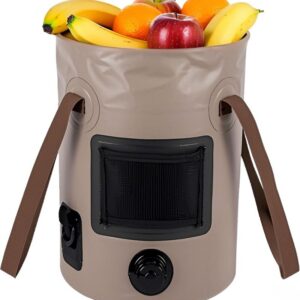 25L Collapsible Water Bucket with Handle for Outdoor Washing