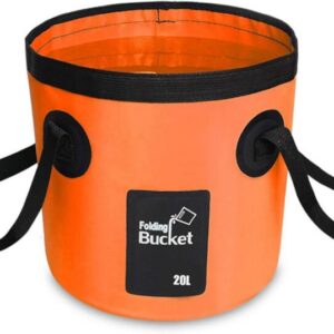 20L Collapsible Wash Basin for Camping, Hiking and Fishing