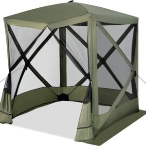6.7 x 6.7 Ft Pop-Up Gazebo with Netting