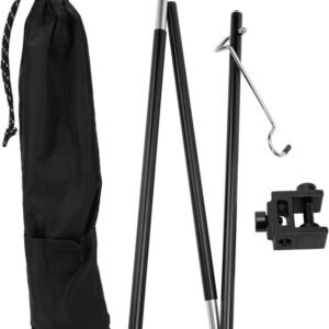Portable Folding Aluminum Camping Light Pole Stand