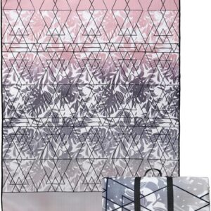 60 x 79 Inch Waterproof Picnic Blanket, Checkered Pattern